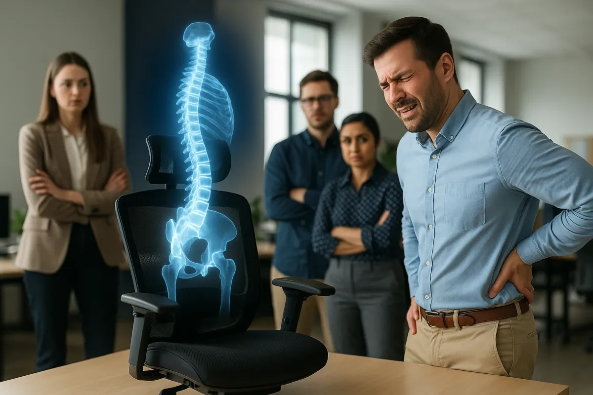 When Your Chair Becomes Evidence: What a $1.8K Office Seat Teaches Us About Back Pain