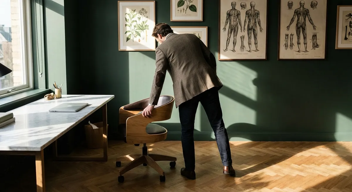 The Cultivated Workspace: Ergonomics for a Refined Spine