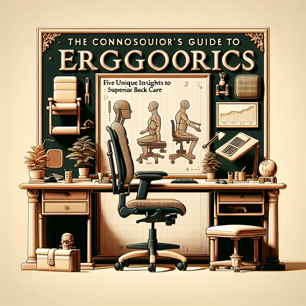 The Connoisseur's Guide to Ergonomics: Five Unique Insights into Superior Back Care