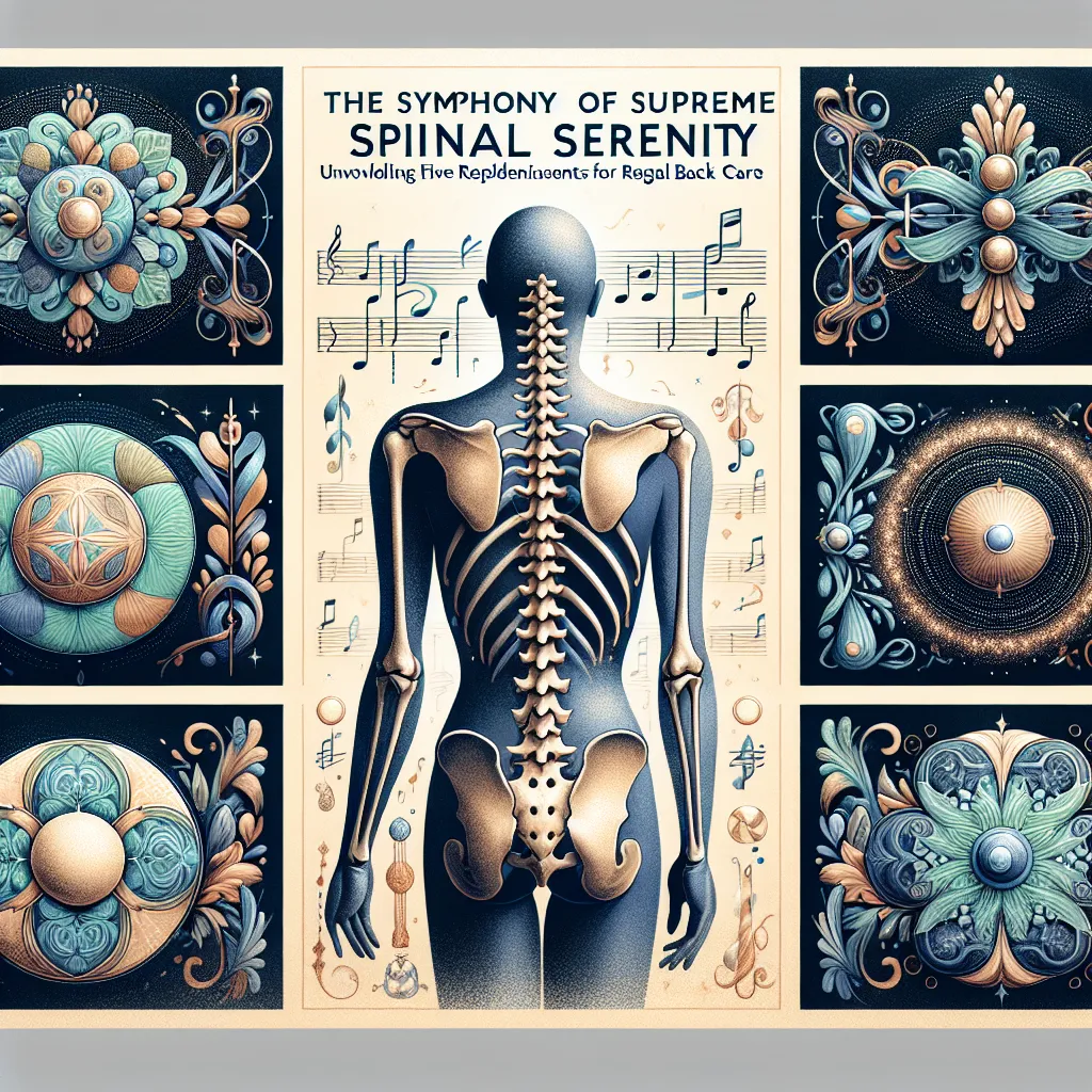 The Symphony of Supreme Spinal Serenity: Unraveling Five Resplendent Insights for Regal Back Care
