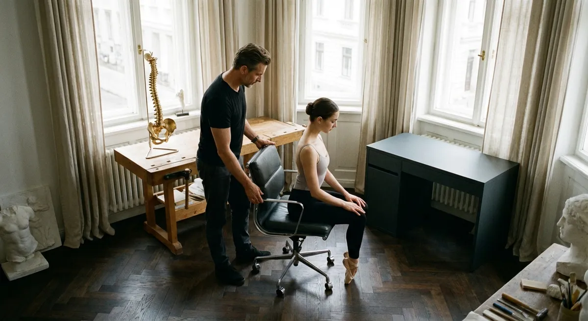 Poised Comfort: Ergonomic Refinement for a Demanding Back