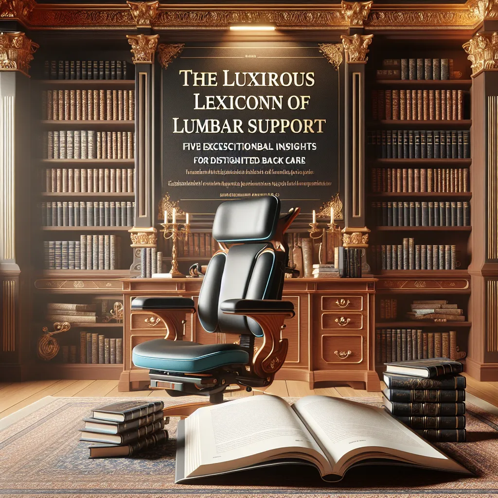 The Luxurious Lexicon of Lumbar Support: Five Exceptional Insights for Distinguished Back Care