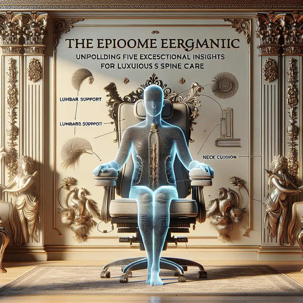 The Epitome of Ergonomic Elegance: Unfolding Five Exceptional Insights for Luxurious Spine Care