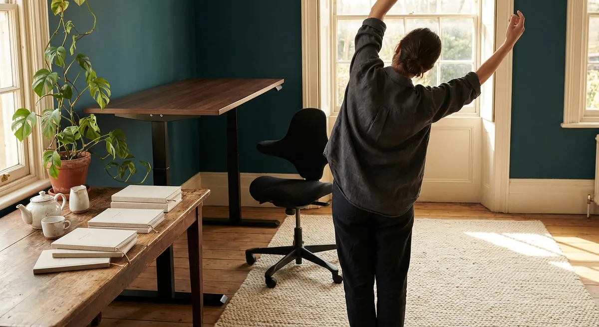 The Deliberate Desk: Ergonomics as Cultivated Comfort for the Spine