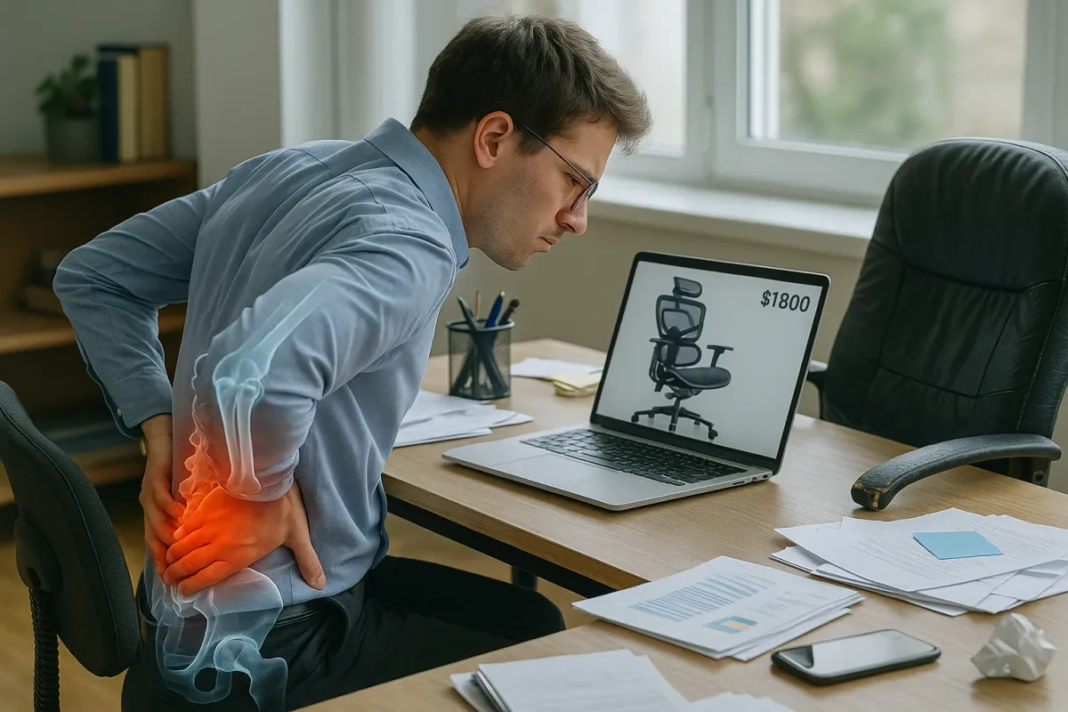The Cyber Monday Chair Dilemma: What an $1.8K Office Seat Reveals About Your Back