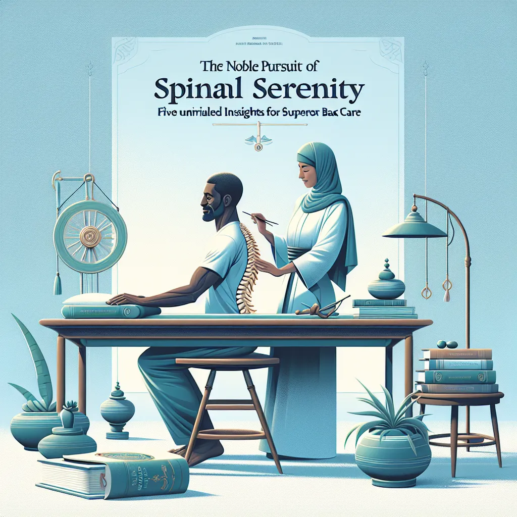 The Noble Pursuit of Spinal Serenity: Five Unrivaled Insights for Superior Back Care