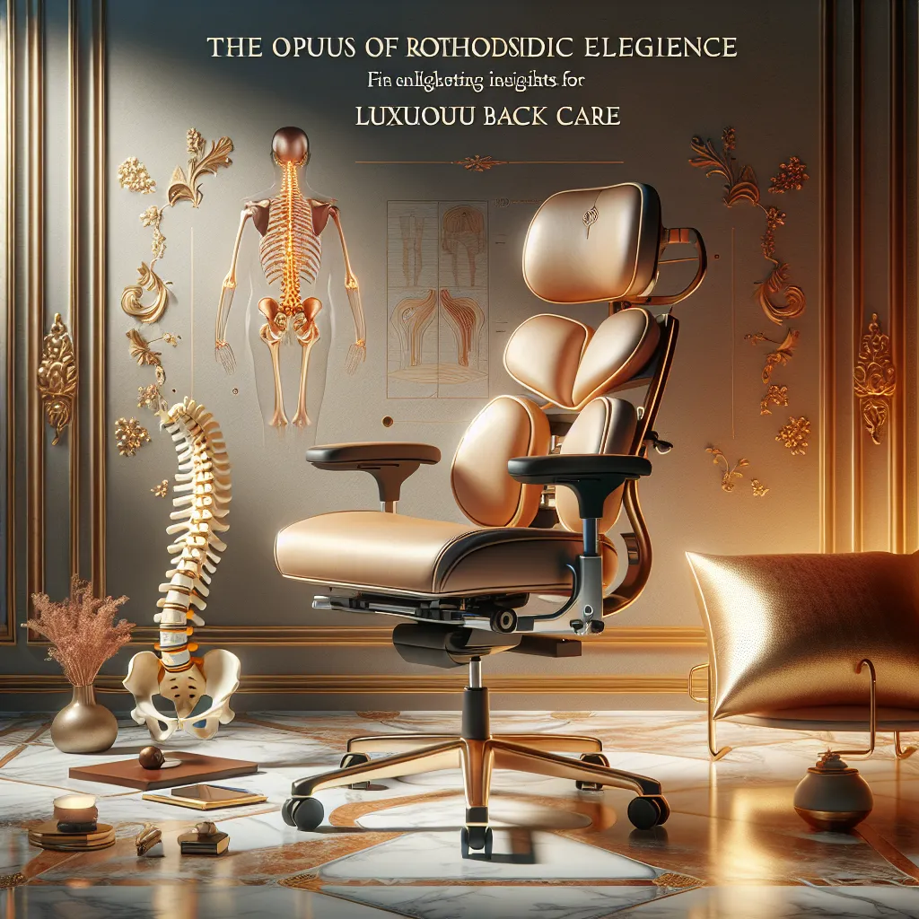 The Opus of Orthopedic Elegance: Five Enlightening Insights for Luxurious Back Care
