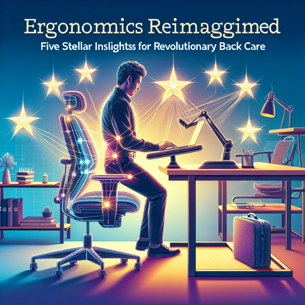 Ergonomics Reimagined: Five Stellar Insights for Revolutionary Back Care