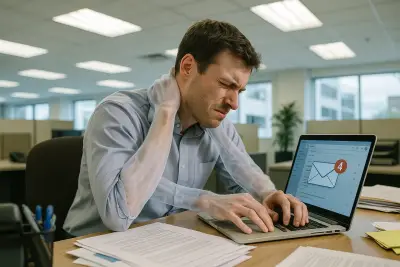 When Email Turns Physical: What Terrible Work Messages Reveal About Invisible Desk Strain
