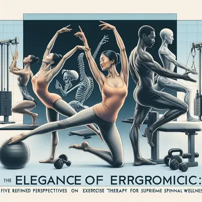The Elegance of Ergonomics: Five Refined Perspectives on Exercise Therapy for Supreme Spinal Wellness